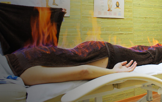 огненный массаж